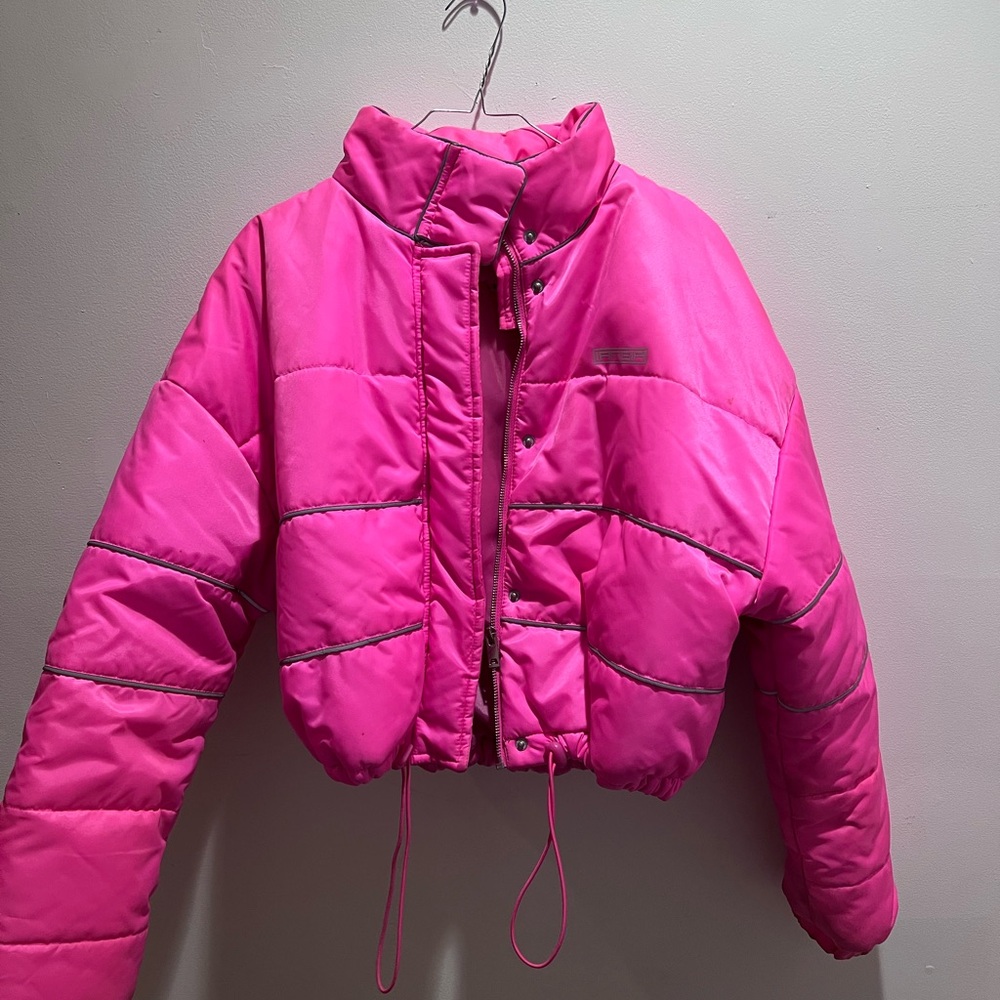 I AM GIA pink puffer